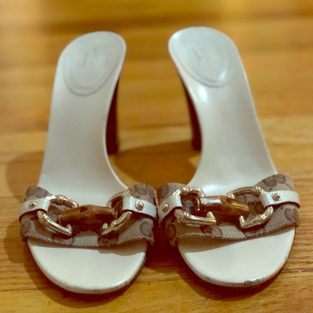 Gucci Sandals with Heel - MAKE AN OFFER!